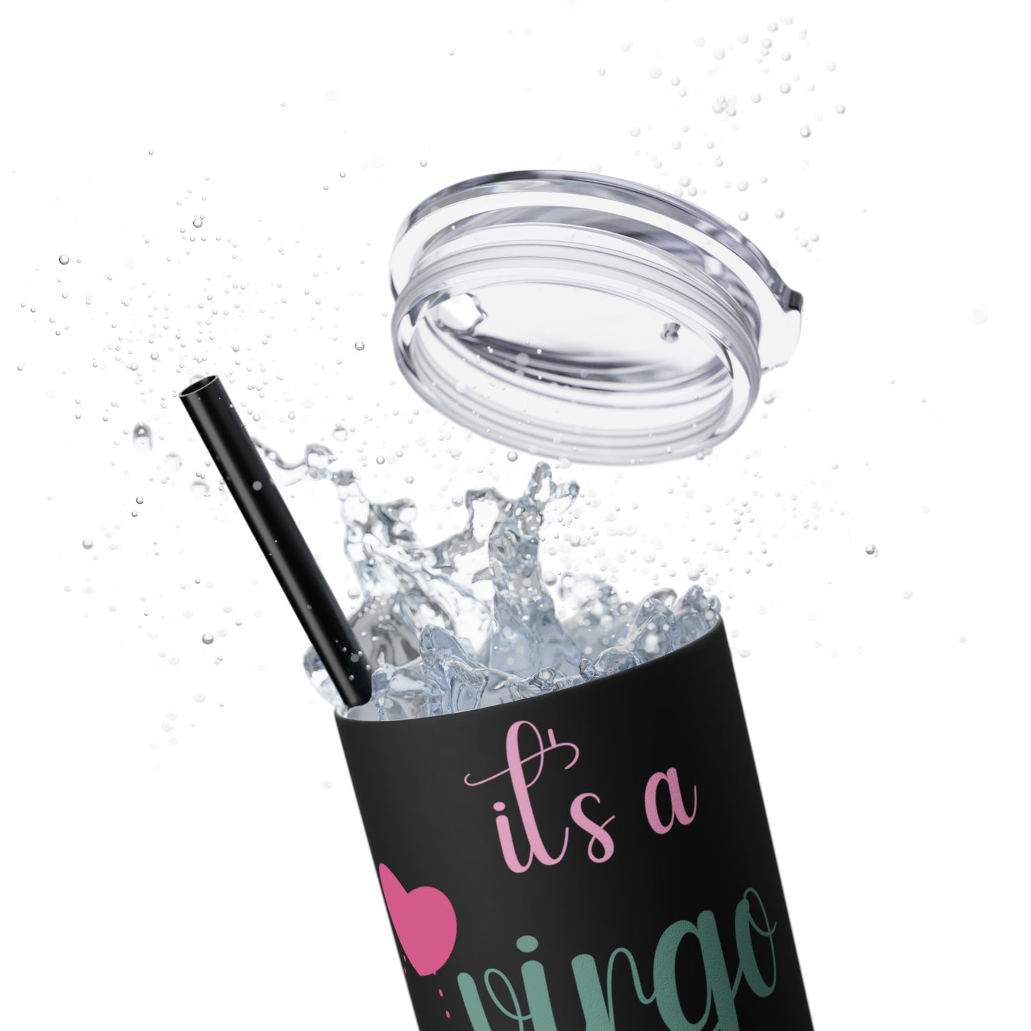 Skinny Tumbler with Straw, 20oz | Virgo