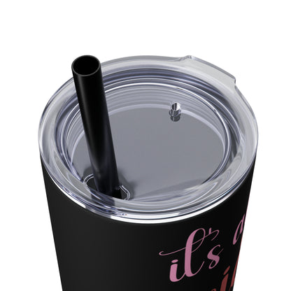 Skinny Tumbler with Straw, 20oz | Aries