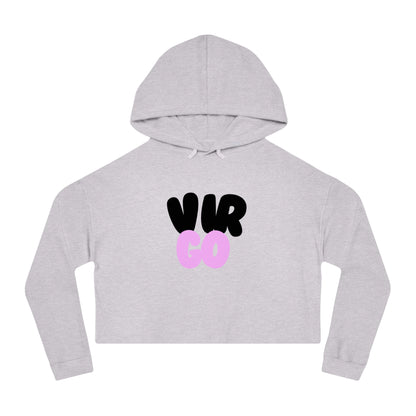 Women’s Cropped Hooded Sweatshirt- Virgo