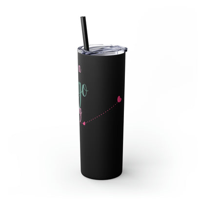 Skinny Tumbler with Straw, 20oz | Virgo