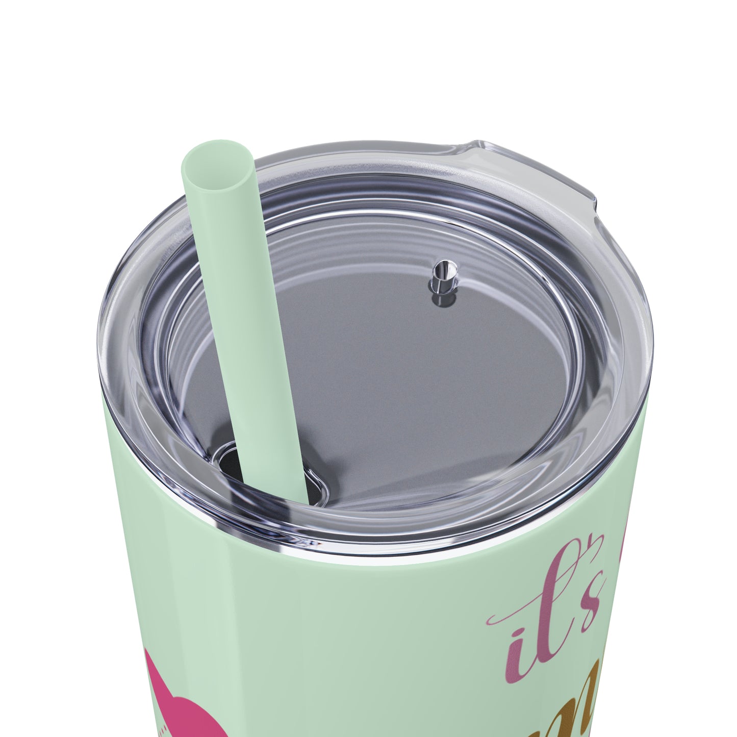 Skinny Tumbler with Straw, 20oz | Gemini