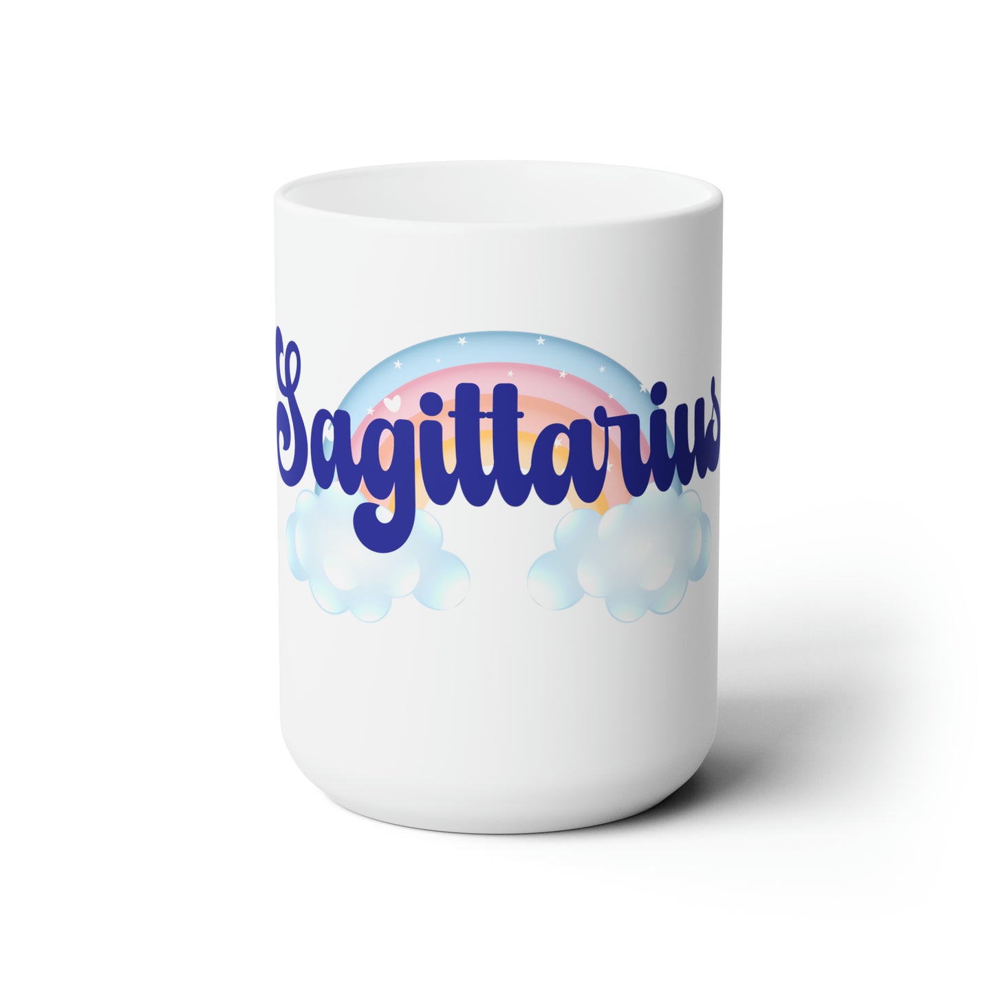 Sagittarius Ceramic Rainbow Mug 15oz