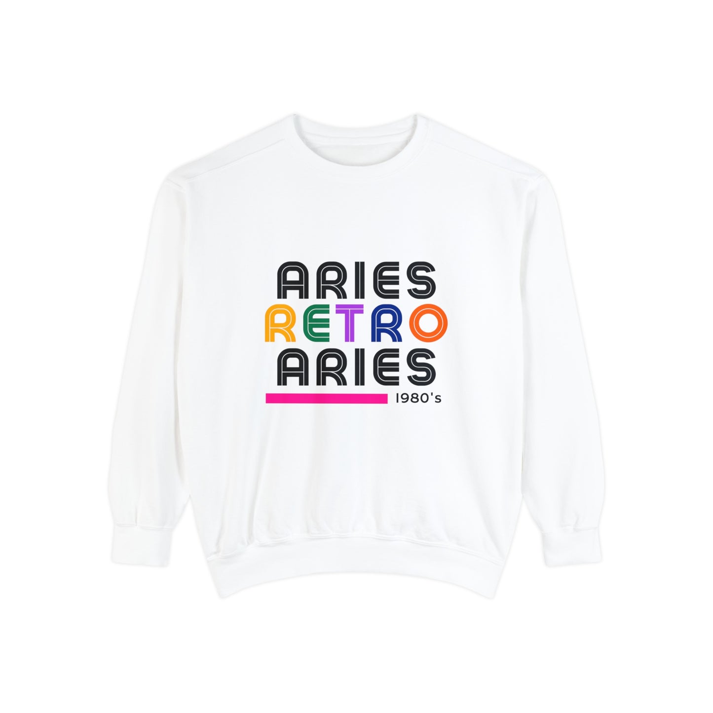 Crew Neck Sweatshirt- Aries