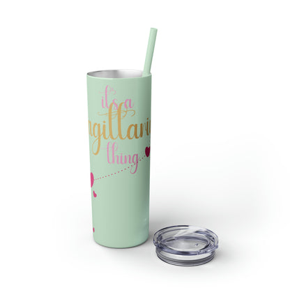 Skinny Tumbler with Straw, 20oz | Sagittarius