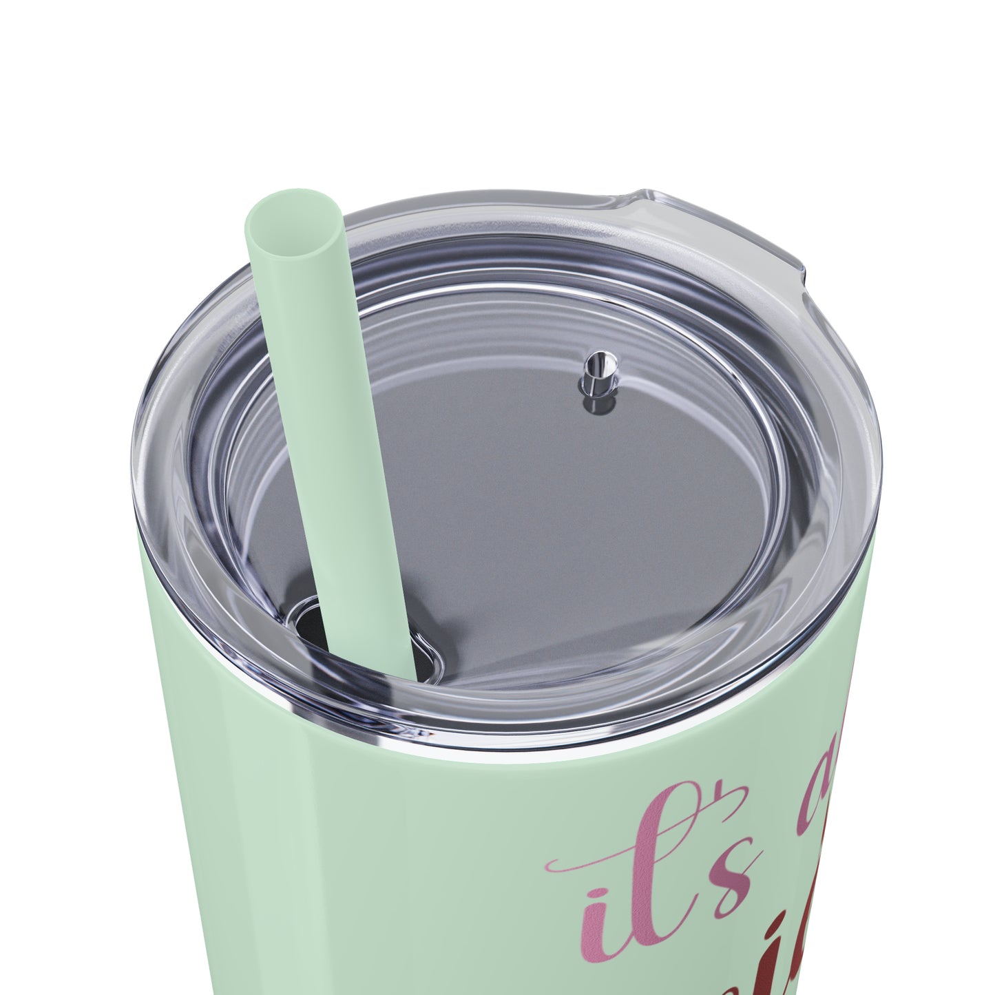 Skinny Tumbler with Straw, 20oz | Aries