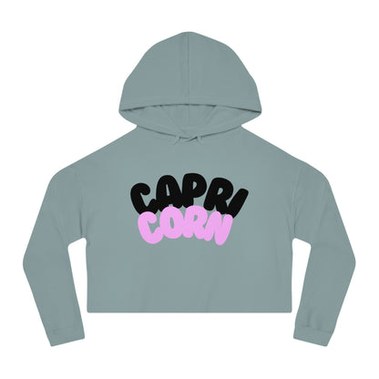 Women’s Cropped Hooded Sweatshirt- Capricorn