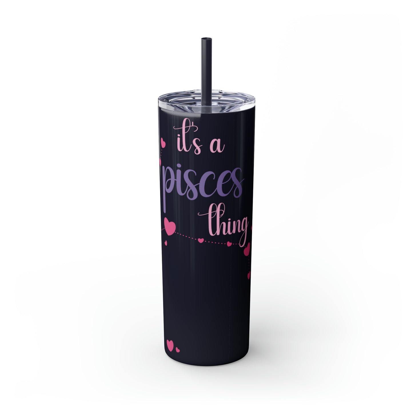 Skinny Tumbler with Straw, 20oz | Pisces