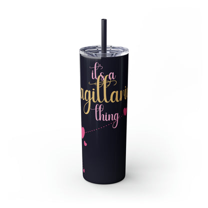 Skinny Tumbler with Straw, 20oz | Sagittarius