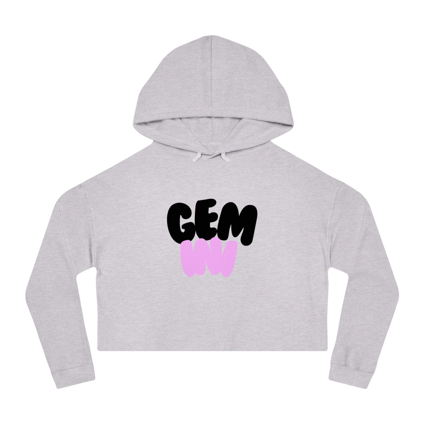 Women’s Cropped Hooded Sweatshirt- Gemini