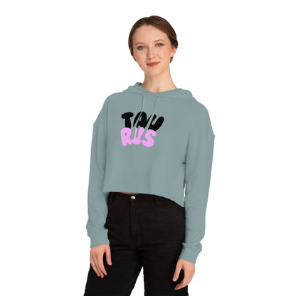 Women’s Cropped Hooded Sweatshirt- Taurus