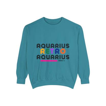 Crew Neck Sweatshirt- Aquarius