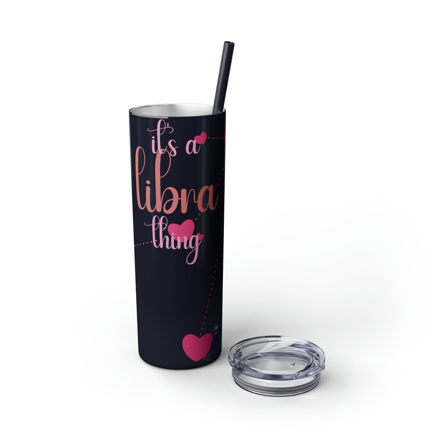 Skinny Tumbler with Straw, 20oz | Libra