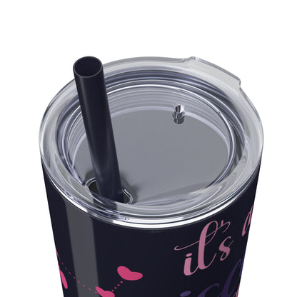 Skinny Tumbler with Straw, 20oz | Pisces