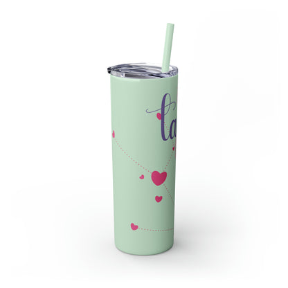 Skinny Tumbler with Straw, 20oz | Taurus