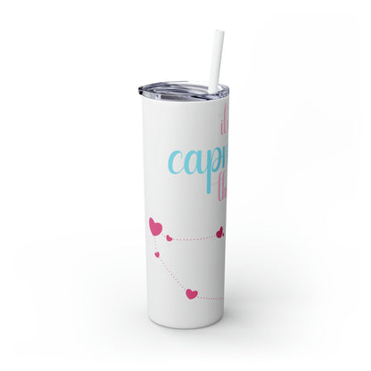 Skinny Tumbler with Straw, 20oz | Capricorn