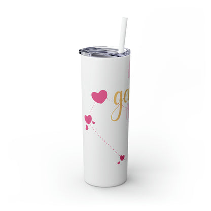 Skinny Tumbler with Straw, 20oz | Gemini