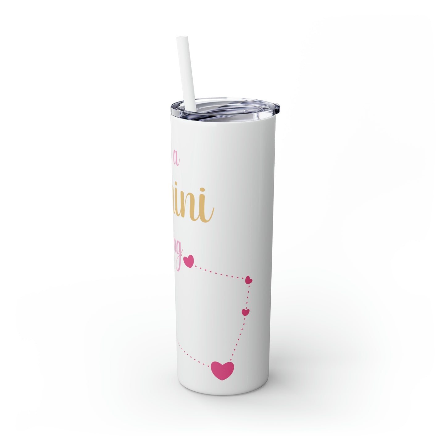 Skinny Tumbler with Straw, 20oz | Gemini