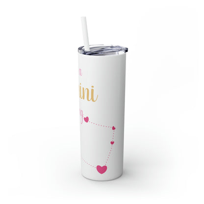 Skinny Tumbler with Straw, 20oz | Gemini