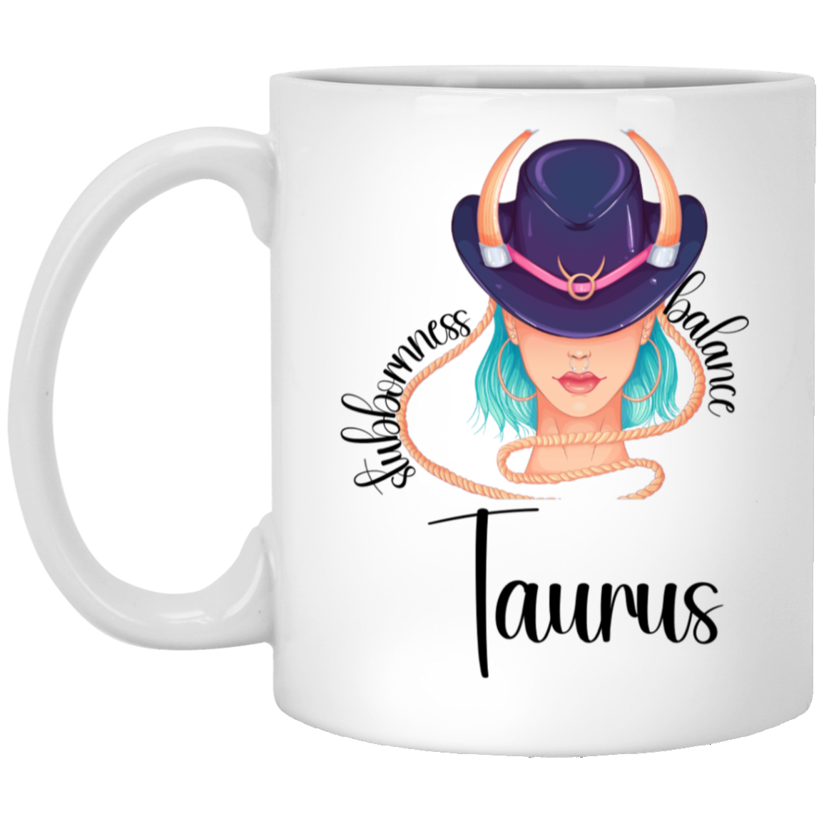 Lady Taurus | 11oz White Mug