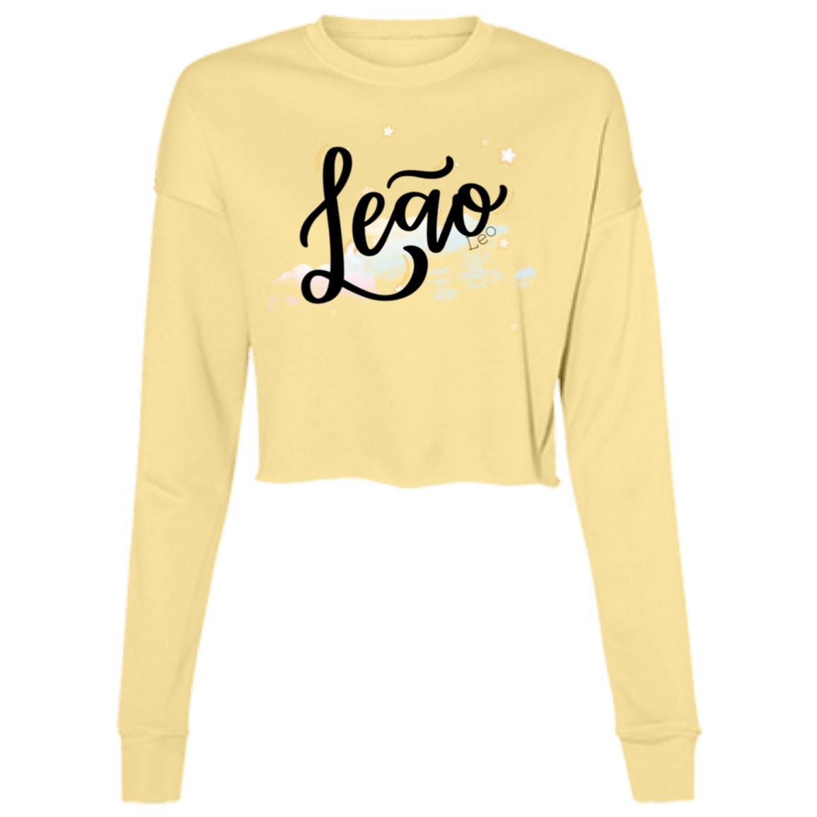 Leo | Ladies' Cropped Fleece Crew