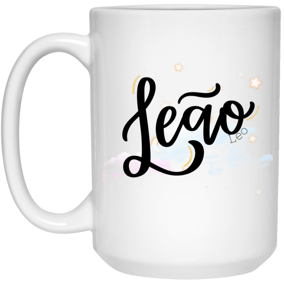 Leo | 15oz White Mug