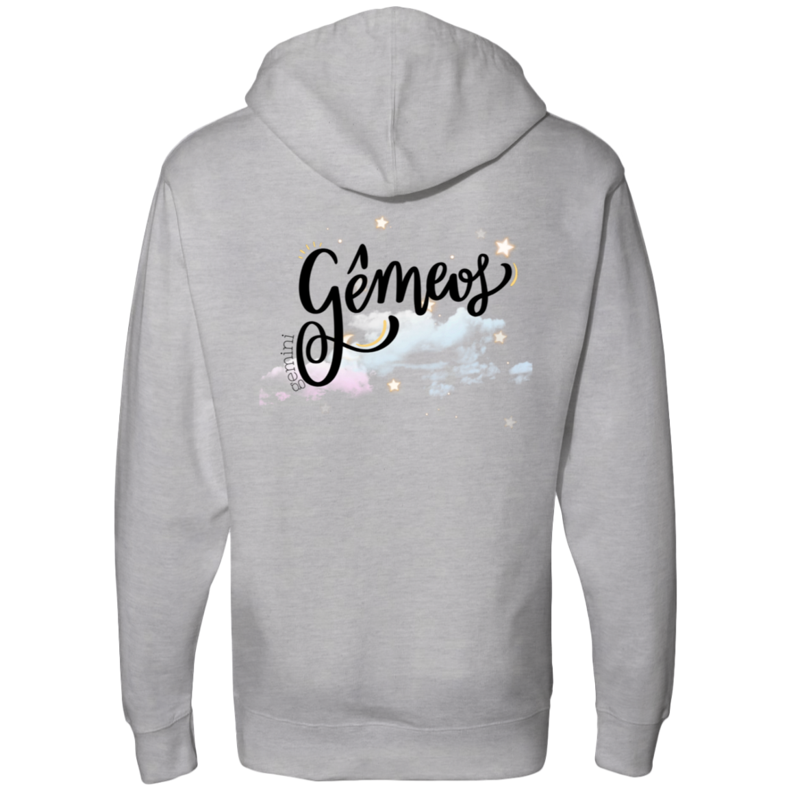 Gemini | Ladies' Back Midweight Hooded Sweatshirt