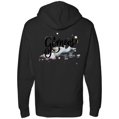 Gemini | Ladies' Back Midweight Hooded Sweatshirt