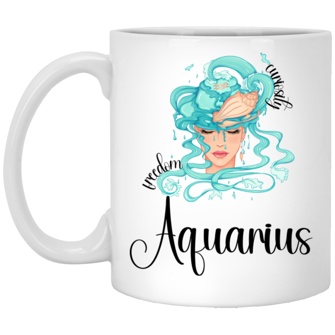 Lady Aquarius | 11oz White Mug