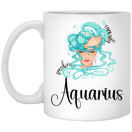 Lady Aquarius | 11oz White Mug