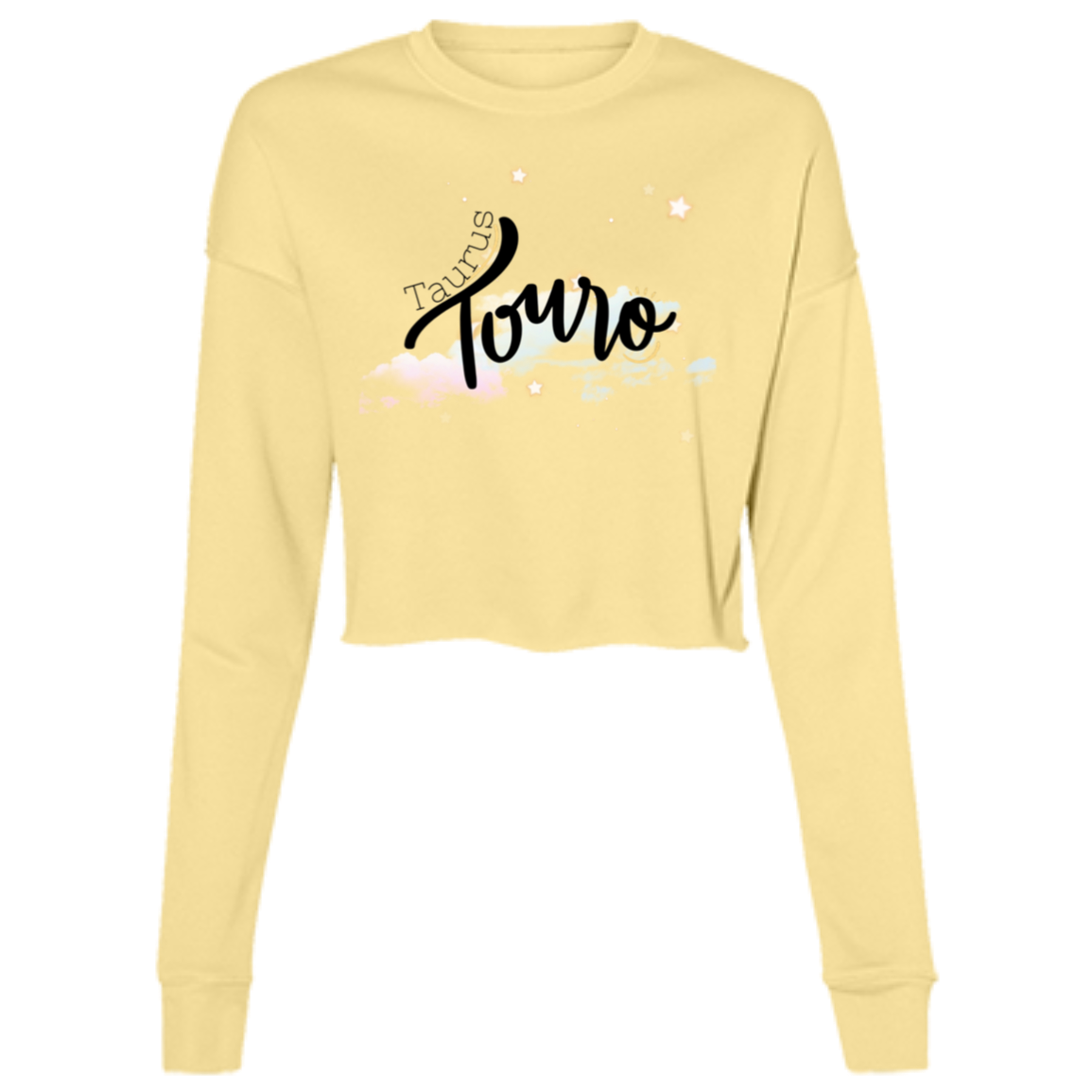 Taurus Ladies' Cropped Fleece Crew