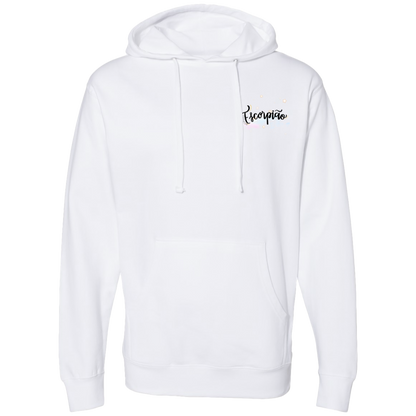 Scorpio | Ladies' Left/Back Midweight Hooded Sweatshirt