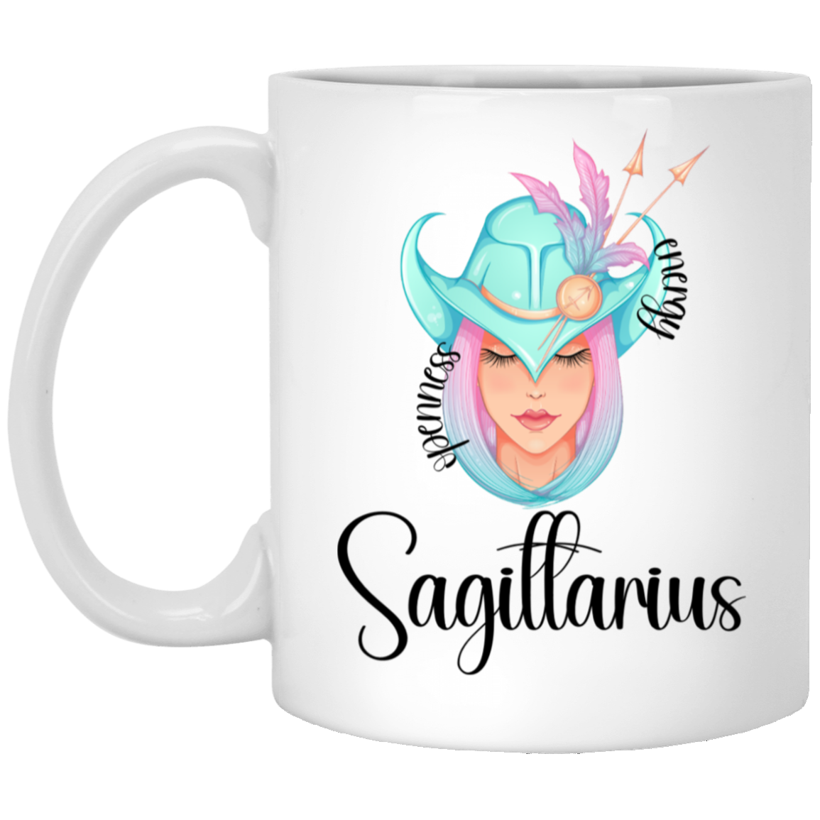 Lady Sagittarius | 11oz White Mug