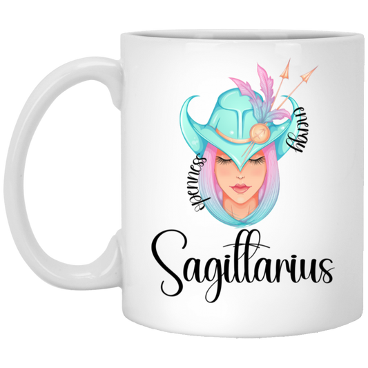 Lady Sagittarius | 11oz White Mug