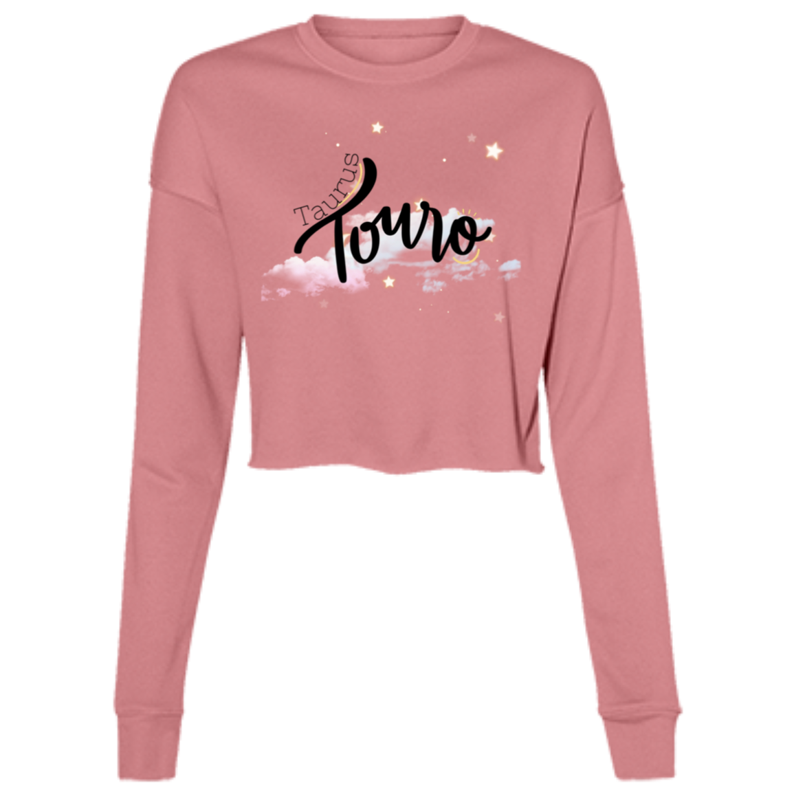 Taurus Ladies' Cropped Fleece Crew