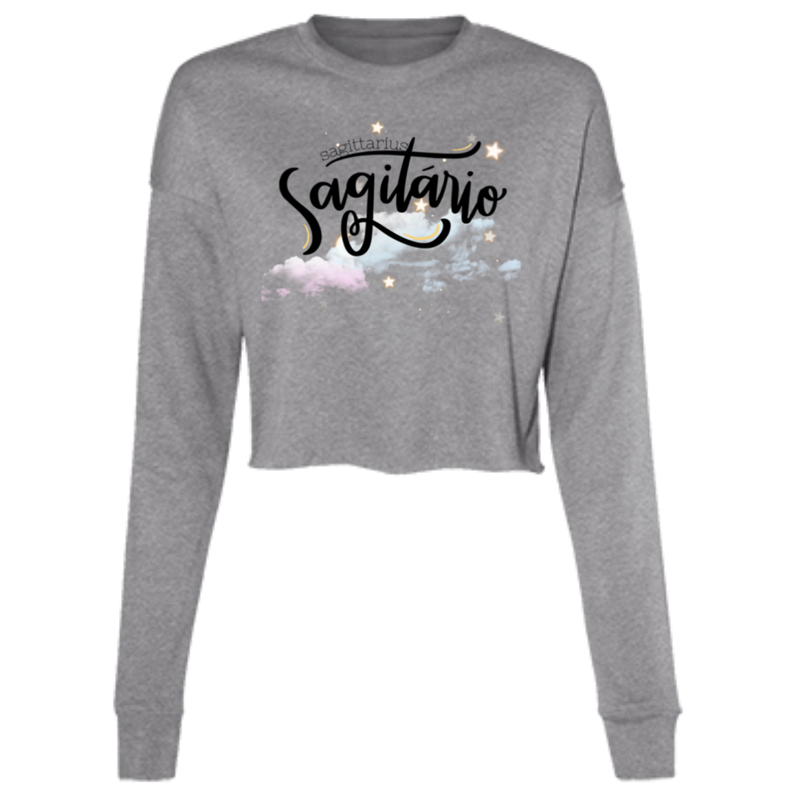 Sagittarius Ladies' Cropped Fleece Crew