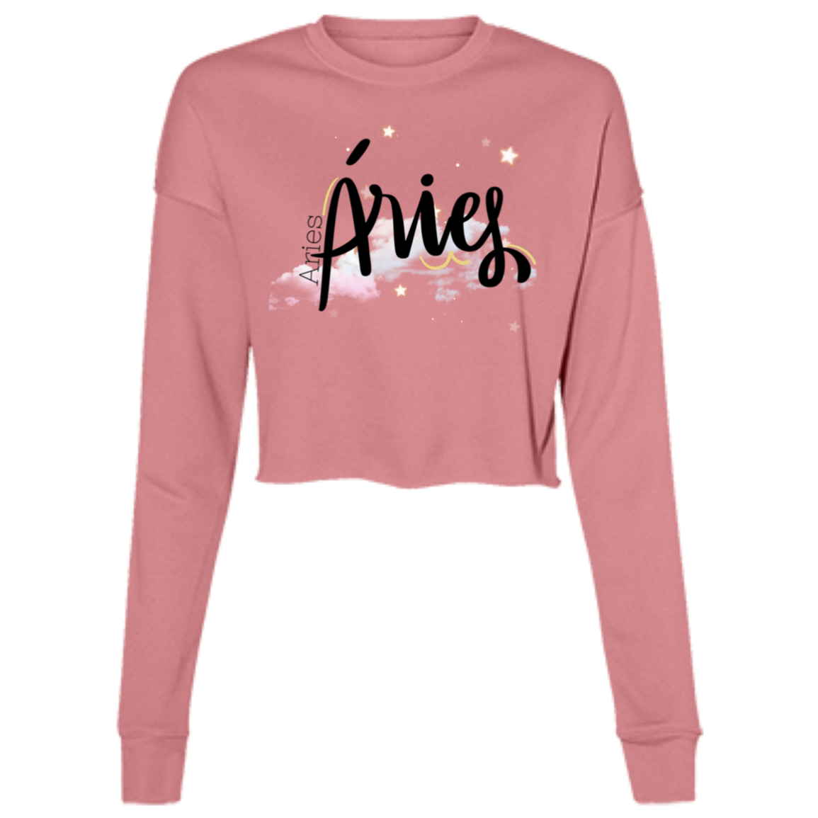 Aries | Ladies' Cropped Fleece Crew