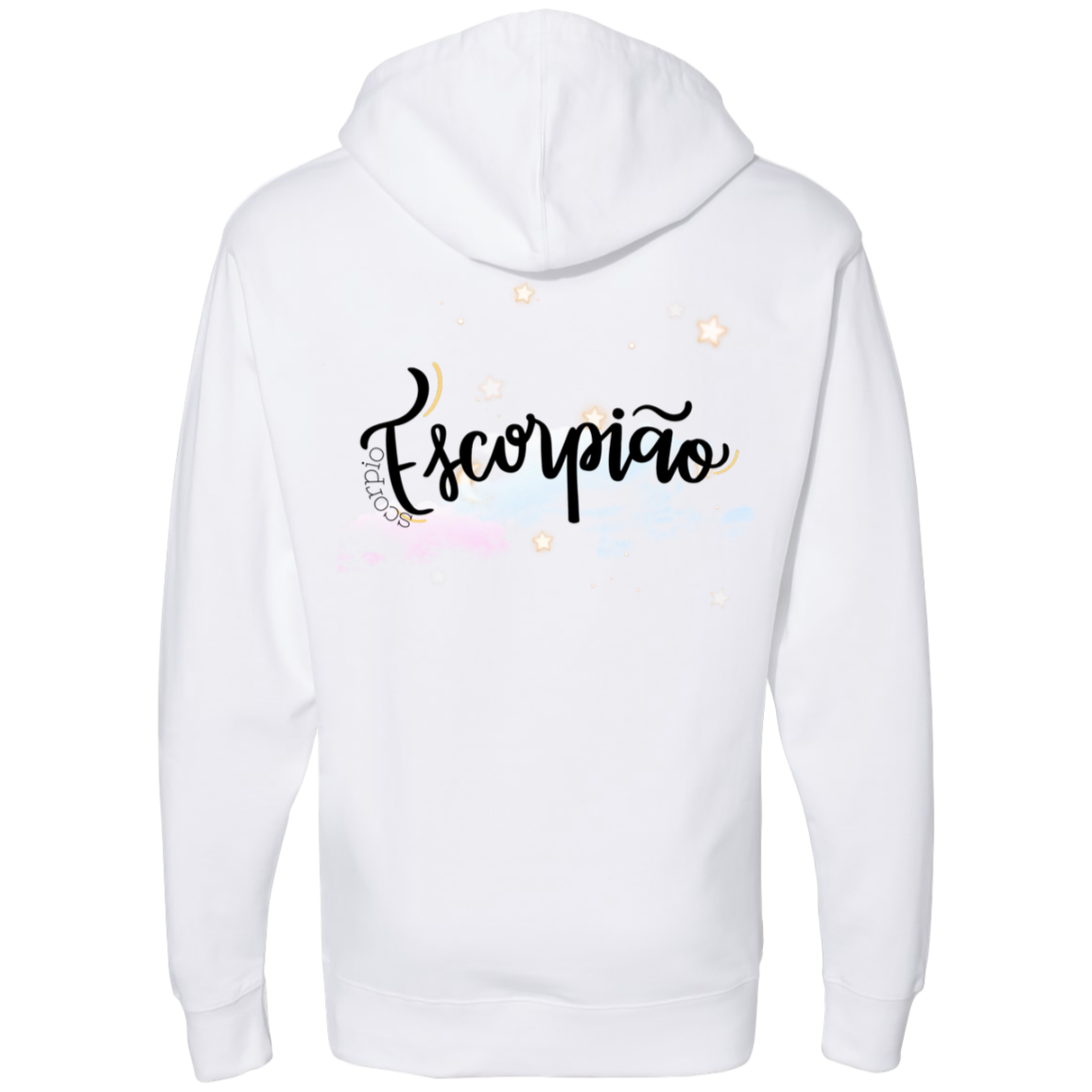 Scorpio | Ladies' Left/Back Midweight Hooded Sweatshirt