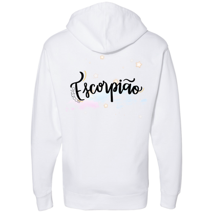 Scorpio | Ladies' Left/Back Midweight Hooded Sweatshirt