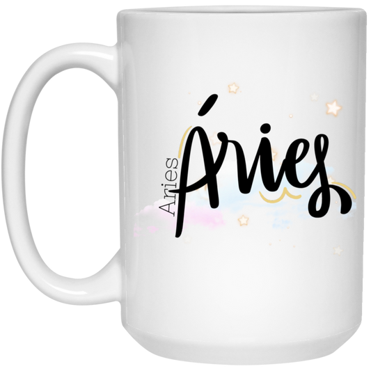 Aries | 15oz White Mug