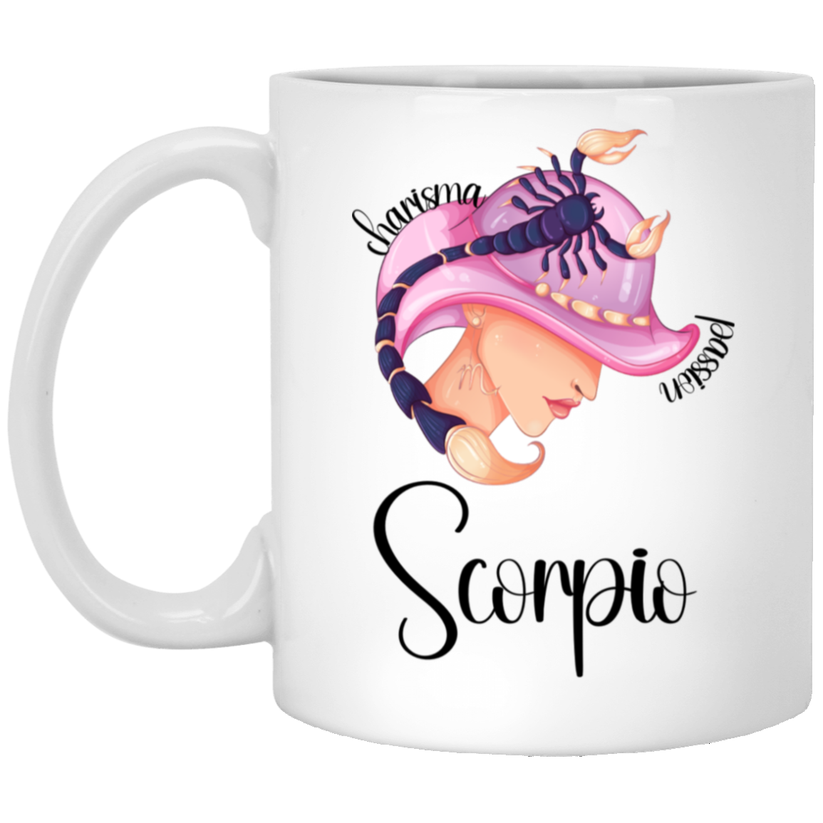 Lady Scorpio | 11oz White Mug