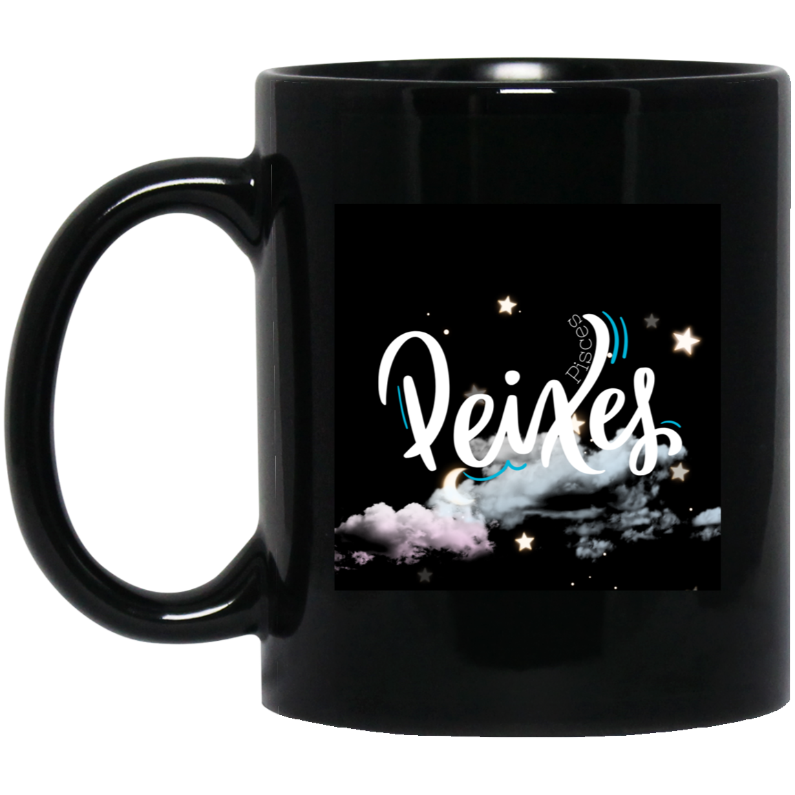 Pisces | 11oz Black Mug