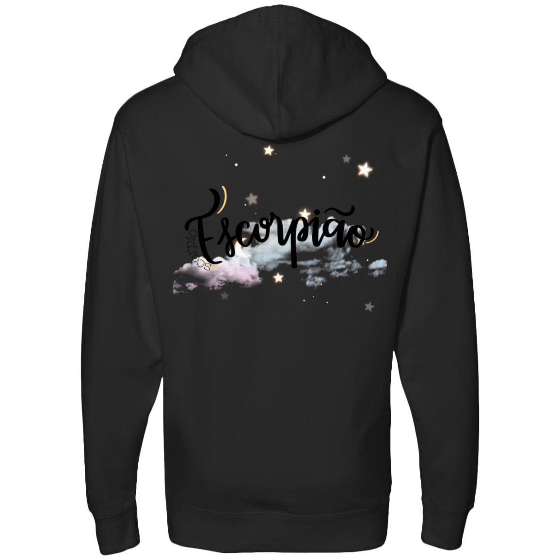 Scorpio | Ladies' Left/Back Midweight Hooded Sweatshirt