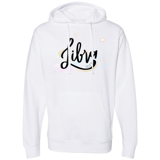 Libra Ladies' Midweight Hooded Sweatshirt