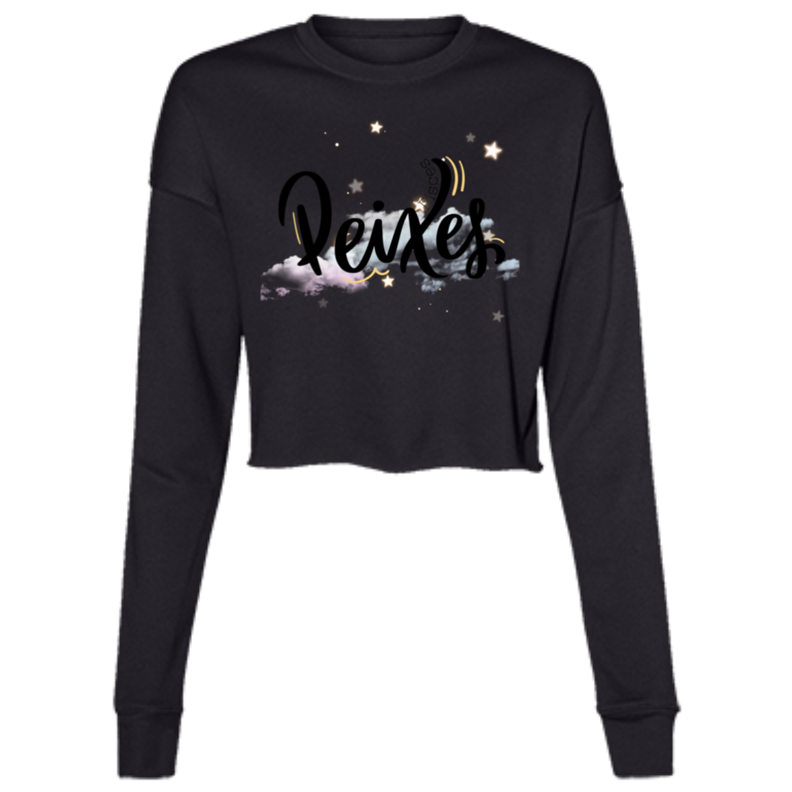 Pisces Ladies' Cropped Fleece Crew