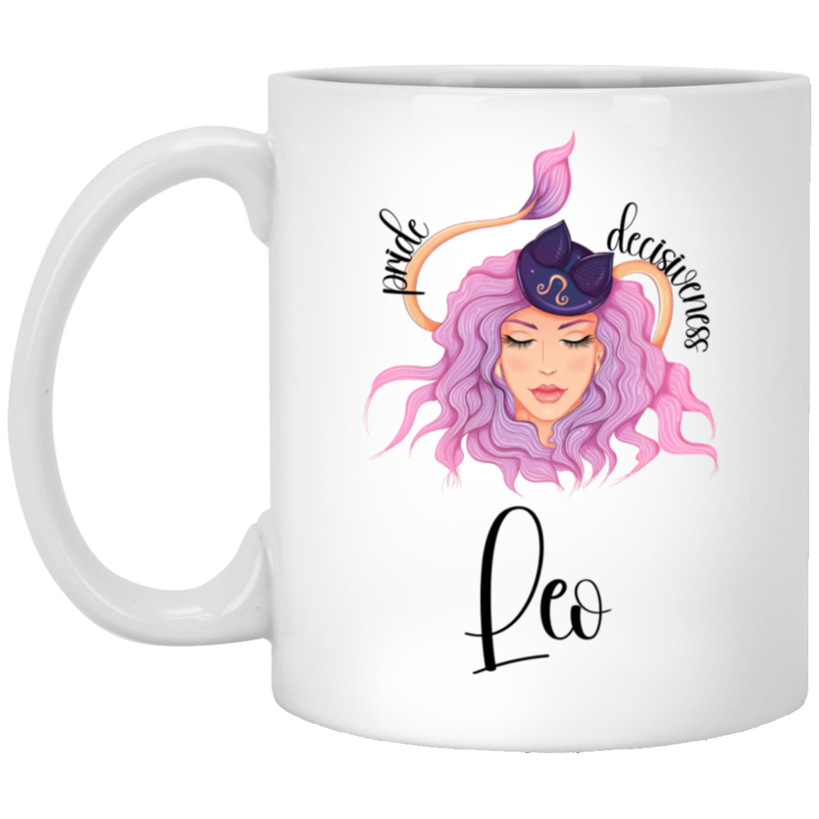 Lady Leo | 11oz White Mug