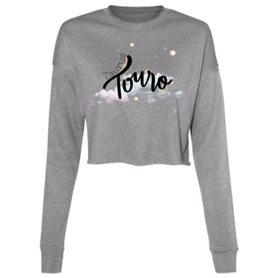 Taurus Ladies' Cropped Fleece Crew