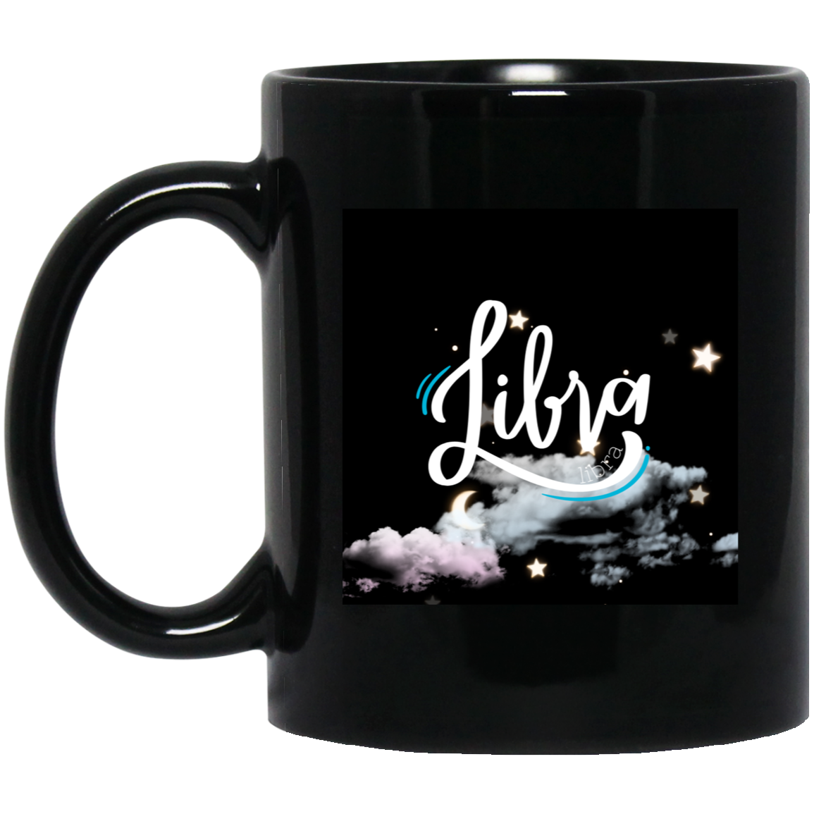 Libra | 11oz Black Mug