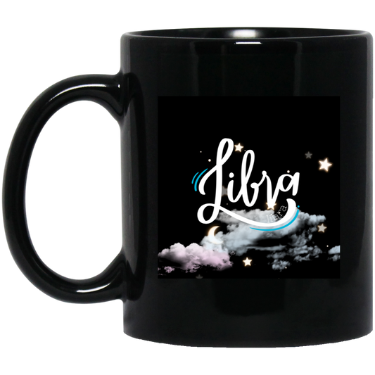 Libra | 11oz Black Mug