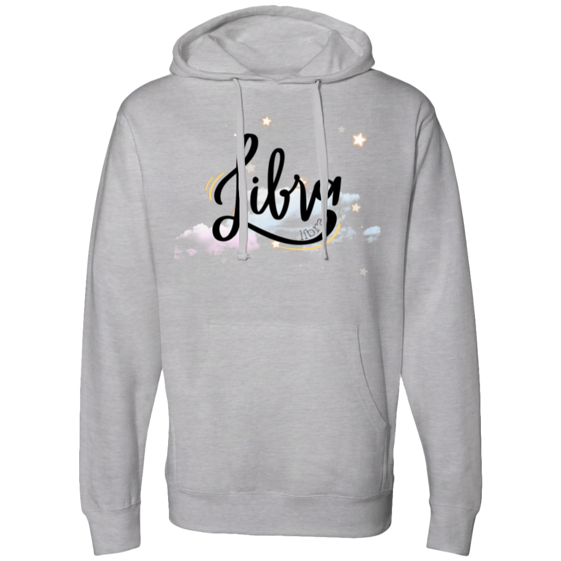 Libra Ladies' Midweight Hooded Sweatshirt