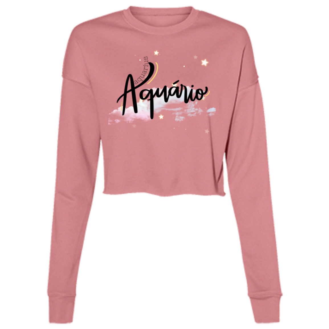 Aquarius | Ladies' Cropped Fleece Crew